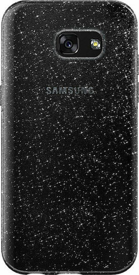 Spigen Liquid Crystal Glitter Задна корица Силикон Прозрачен (Galaxy A3 2017)