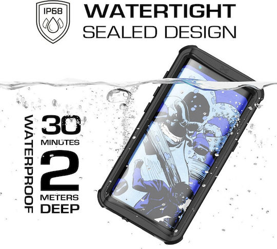 Ghostek Nautical Waterproof Back Cover Πλαστικό Αδιάβροχο Μαύρο (Galaxy S8+)