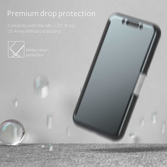 Moshi StealthCover Book Μεταλλικό Μαύρο (iPhone XS Max)