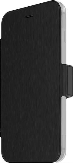 Mophie Umschlag Rückseite Silikon Schwarz (iPhone SE 2022/2020/8/7)