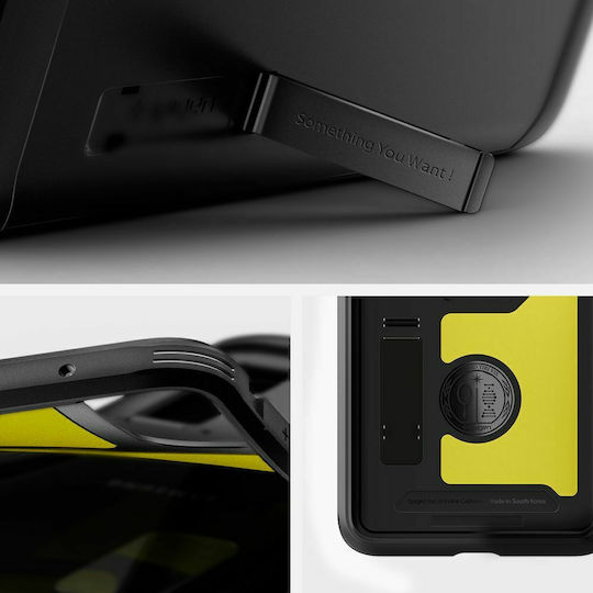 Spigen Tough Armor Back Cover Plastic 2mm Negru (Galaxy S21 5G)