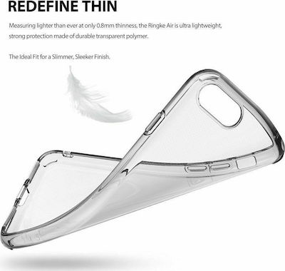Ringke Air Umschlag Rückseite Silikon Transparent (iPhone 8/7 Plus) RAR-AIPH7P-CR