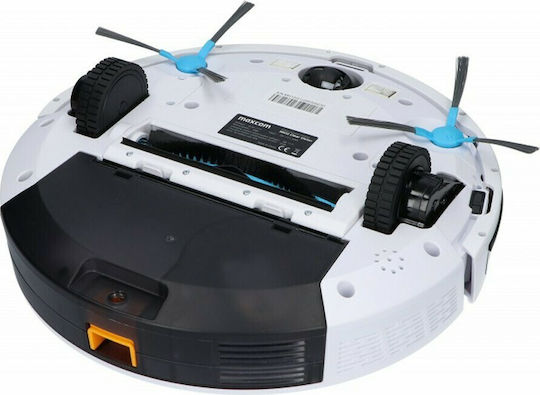 MaxCom MH12 Aspirator Robot Cu Navigare Inteligentă Și Putere De Aspirație 1800Pa Albă