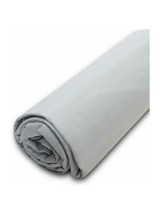 Sunshine Sheet Semi Double with Elastic 120x200+20cm. Menta 152 Light Grey 18