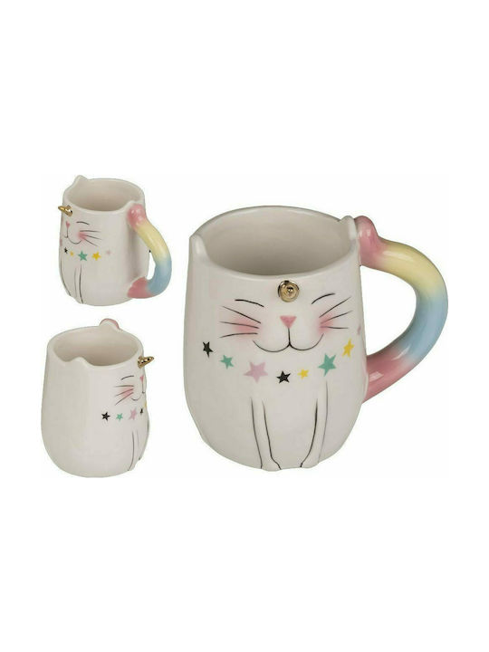 ArteLibre Cat - Unicorn Mug Ceramic Multicolored 280ml