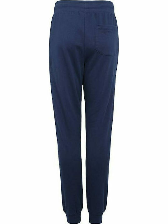 Lonsdale Marldon Men's Sweatpants with Rubber Blue