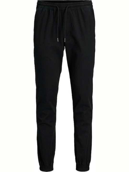 Gordon Sweatpants with Elastic Black
