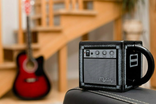 Gadget Master Rock 'n' Roll Cană Ceramică Neagră 300ml