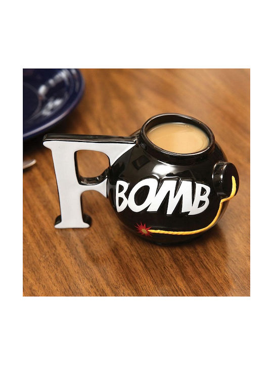 3D Bomb Mug Black 400ml