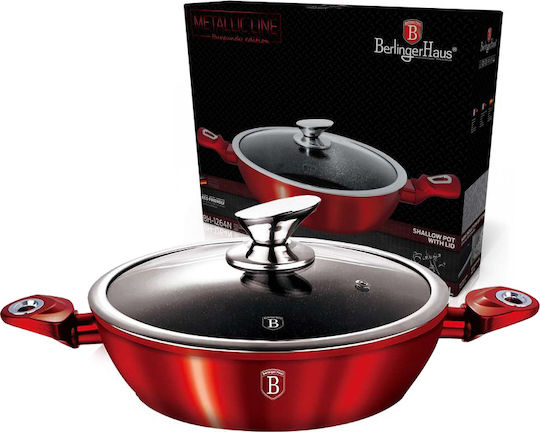 Berlinger Haus Metallic Line Ρηχή Κατσαρόλα από Αλουμίνιο 4.9lt / 32cm Berlinger Haus Metallic Line Ρηχή Κατσαρόλα από Αλουμίνιο 4.9lt / 32cm