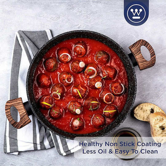 Westinghouse Ρηχή Κατσαρόλα από Αλουμίνιο 4.5lt / 28cm