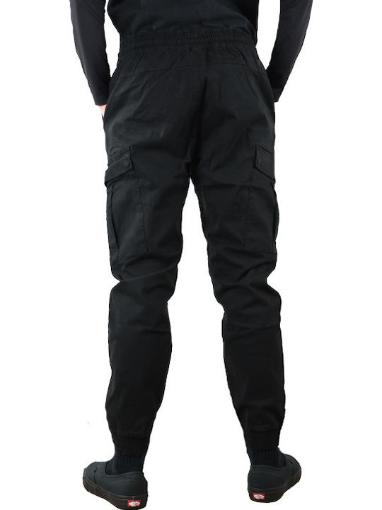 4F Men's Sweatpants with Rubber Black