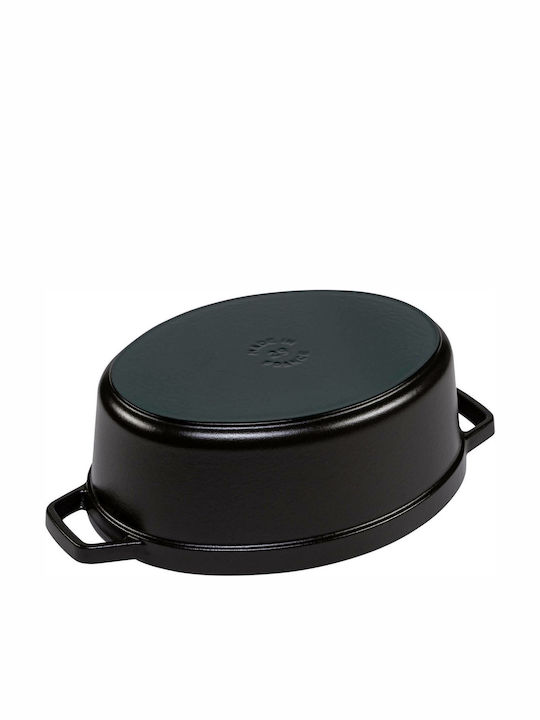 Staub Oval Cocotte Dutch Oven Oval Cast Iron 29x29cm 1pcs