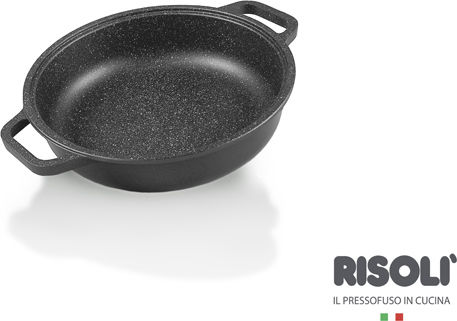 Risoli Granito Ρηχή Κατσαρόλα από Χυτό Αλουμίνιο 32cm