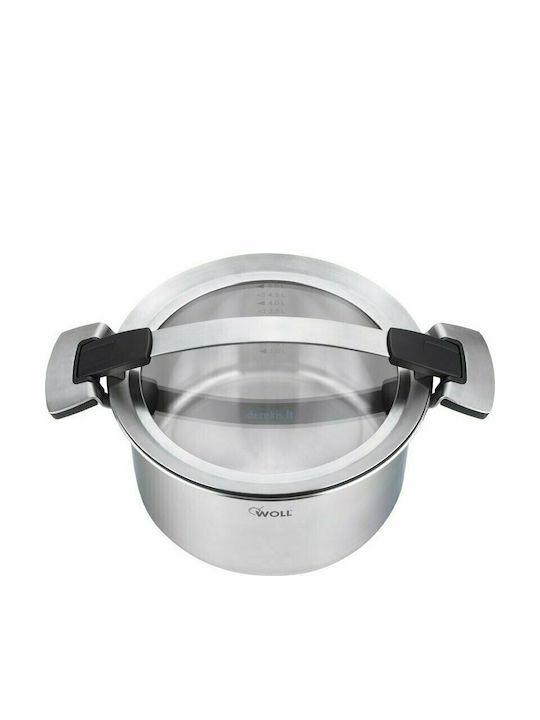 Woll Concept Pro Βαθιά Ανοξείδωτη Κατσαρόλα 3.5lt / 20cm
