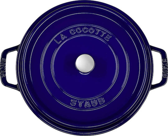Staub Round Cocotte din Fontă 5.2lt / 24cm