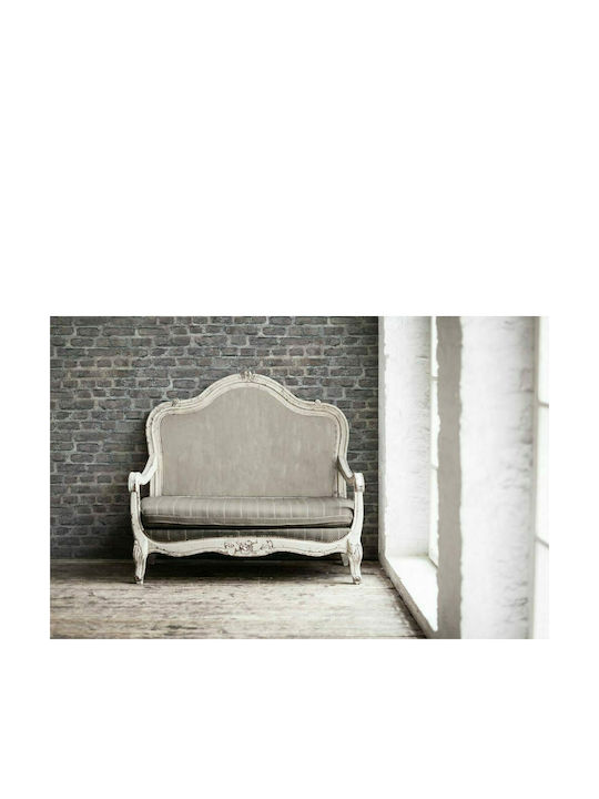 Tapete Ziegelstein Vinyl Gray L1000xB53cm Waschbar 361393