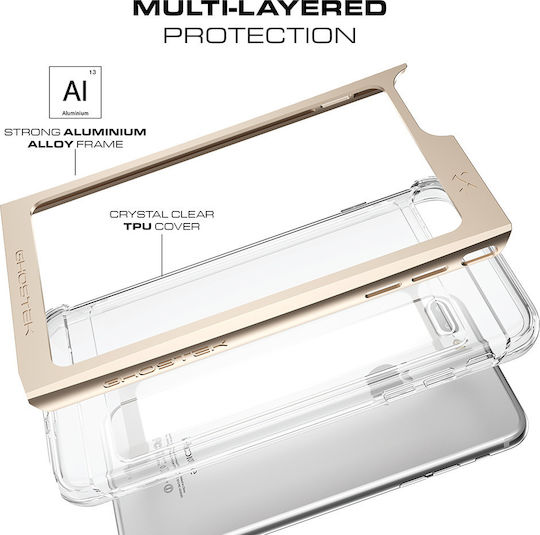 Ghostek Back Cover Πλαστικό Ασημί (iPhone 8 Plus / 7 Plus)
