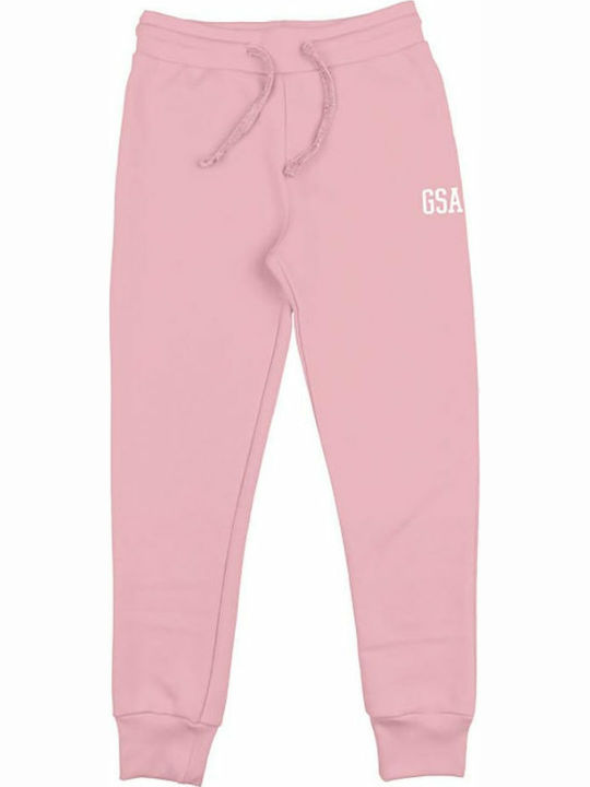 Pantaloni De Trening Roz 37-29103-Light Pink