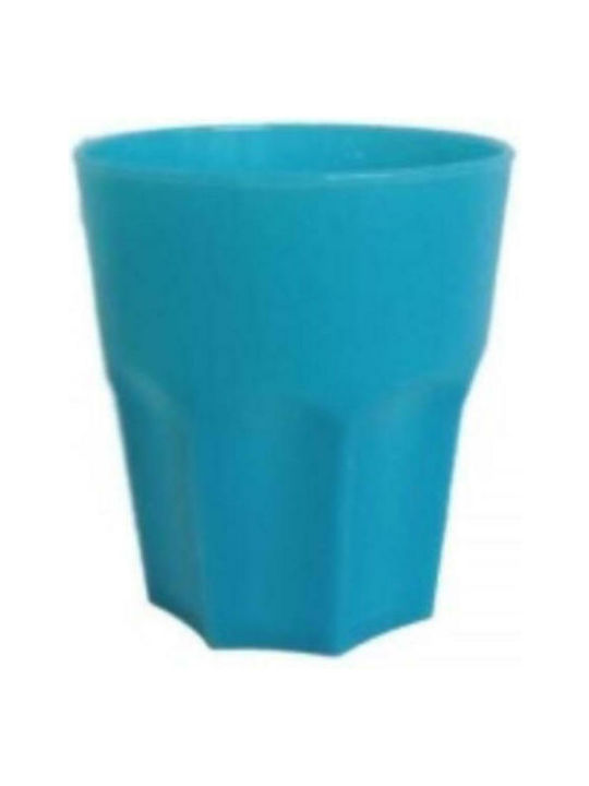 Cyclops Glass Water made of Plastic in Turquoise Color 380ml