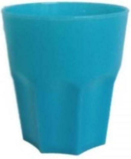 Cyclops Glas Wasser aus Plastik in Türkis Farbe 380ml