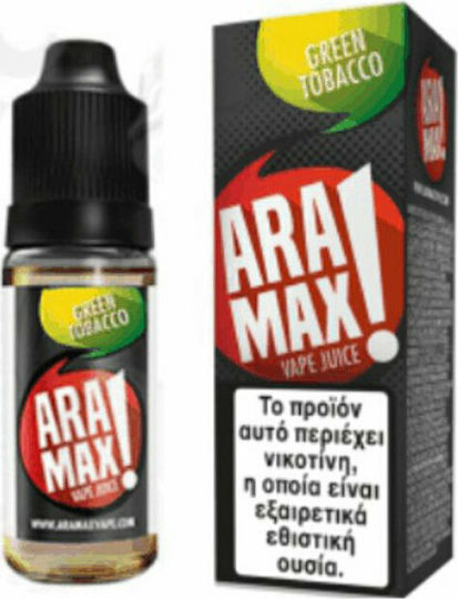 Aramax Lichid de Reumplere Gata Green Tobacco cu Aromă de Fumat 18mg 10ml