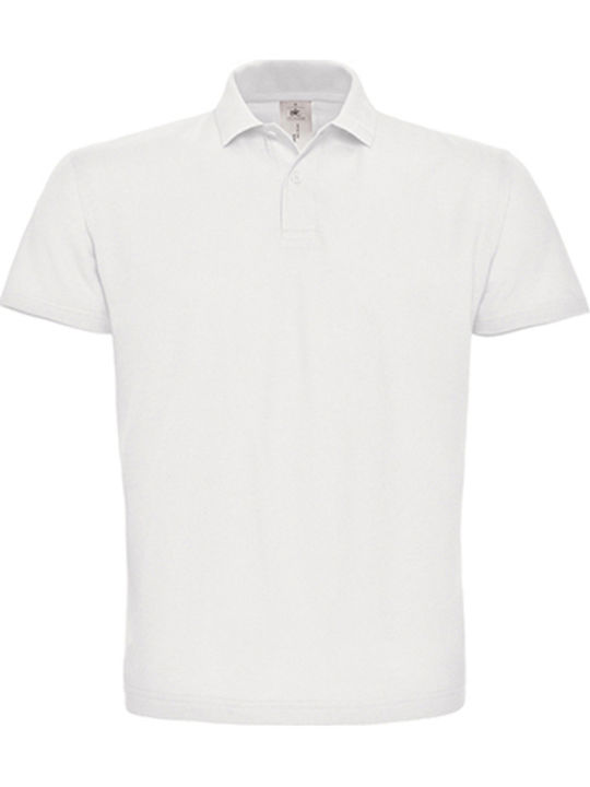 B&C ID.001 Men's Short Sleeve Promotional T-Shirt White