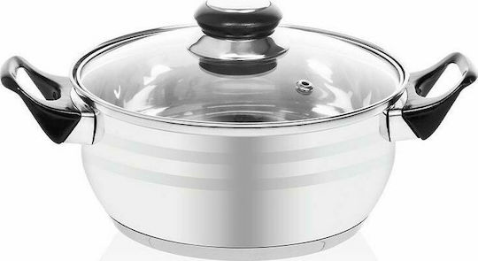 Zilan Lamart Kochgeschirr-Set aus Rostfreiem Stahl Silber 5-teilig