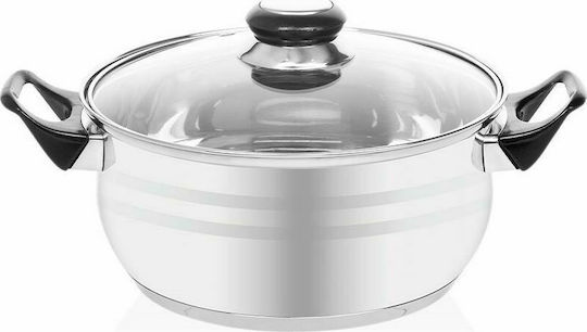 Zilan Lamart Kochgeschirr-Set aus Rostfreiem Stahl Silber 5-teilig