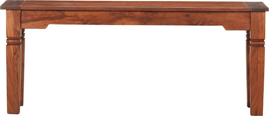 Stühle Bank Braun 1Stück 110x35x45cm