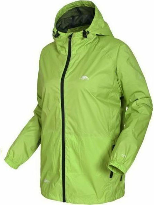 Qikpac Packaway Leaf Jacke Wasserdicht und Winddicht Grün