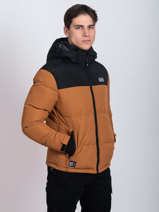 Winter Jacket Puffer Orange