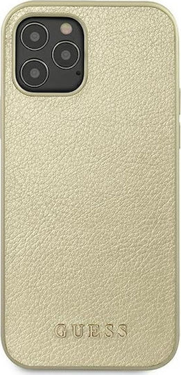Guess Iridescent Back Cover Πλαστικό Χρυσό (iPhone 12 Pro Max)
