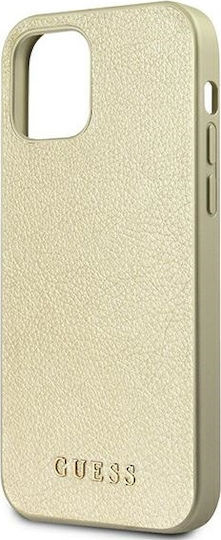 Guess Iridescent Back Cover Πλαστικό Χρυσό (iPhone 12 Pro Max)