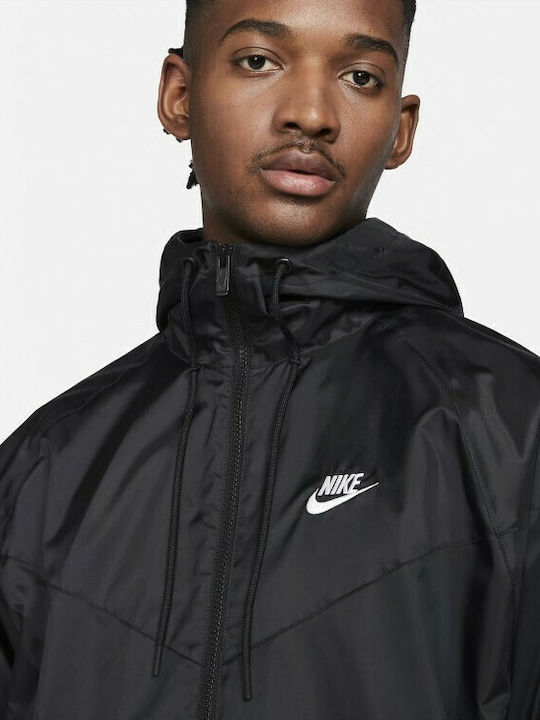 Sportswear Winter Jacket Bomber Windproof Black