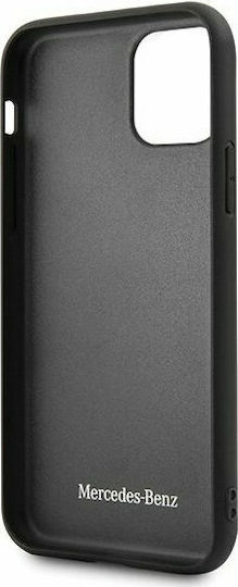 Mercedes-Benz Bow Back Cover Πλαστικό Μαγνητικό Μαύρο (iPhone 12 mini)