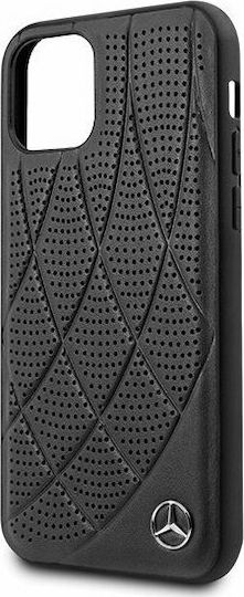 Mercedes-Benz Bow Back Cover Πλαστικό Μαγνητικό Μαύρο (iPhone 12 mini)