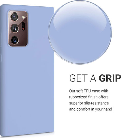 KWmobile Soft Flexible Rubber Back Cover Σιλικόνης Γαλάζιο (Galaxy Note 20 Ultra)