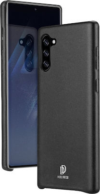 Dux Ducis Skin Lite Synthetic Leather Back Cover Black (Galaxy Note 10)