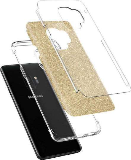 Spigen Slim Armor Back Cover Plastic 1.2mm Gold (Galaxy S9)
