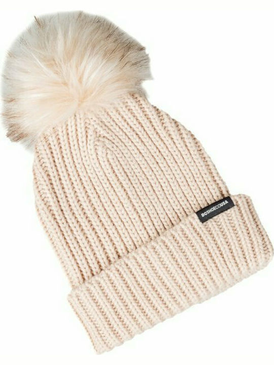 Splendid Γυναικείος Pom Pom Beanie Σκούφος σε Μπεζ χρώμα