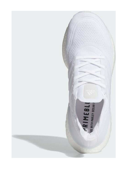 Ultraboost 21 Herren Sportschuhe Laufen Cloud White / Grey Three