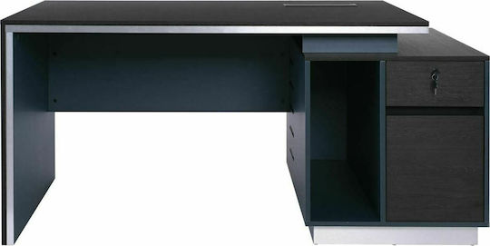 Офис Бюро Advance Дървено Сиво 200x80x75см EO824