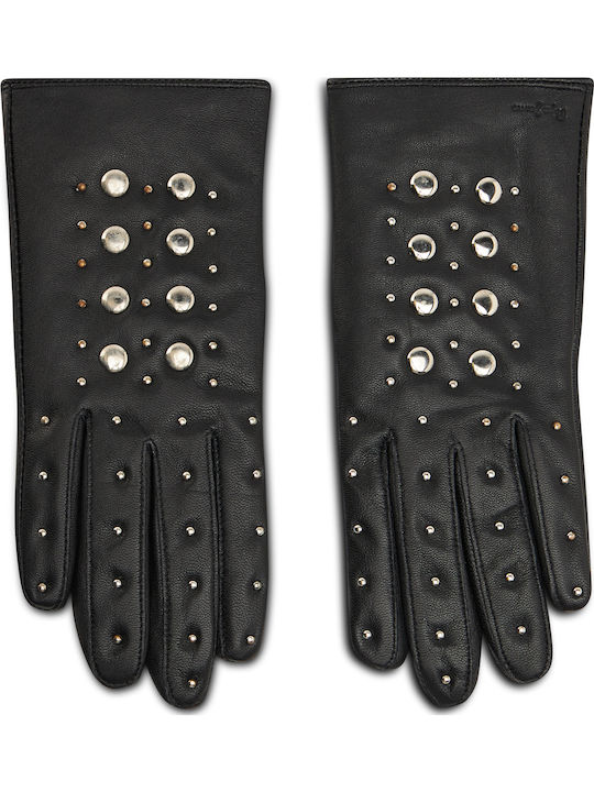 Women's Leather Gloves Black Aurora
