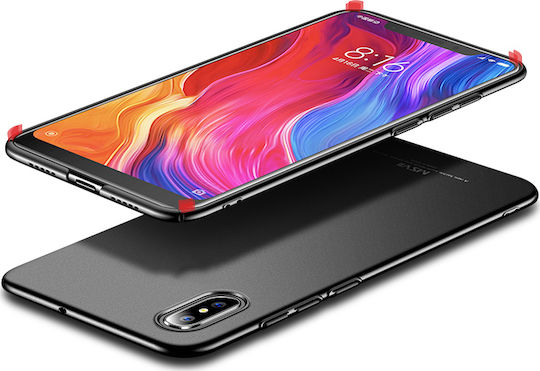 MSVII Ultra-Thin Cover PC Back Cover Πλαστικό Μαύρο (Xiaomi Mi 8 Lite)