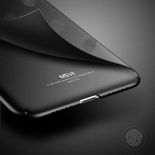 MSVII Ultra-Thin Cover PC Back Cover Πλαστικό Μαύρο (Xiaomi Mi 8 Lite)