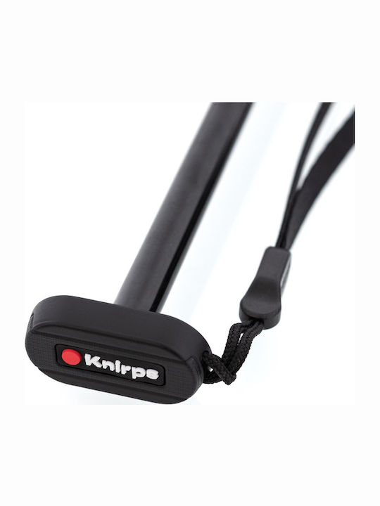Knirps U Series Folding Ομπρέλα Βροχής Σπαστή Μαύρη