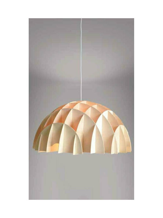 Home Lighting Exotic P-809-1 PW Pendant Light Single-Light for Socket E27 Brown