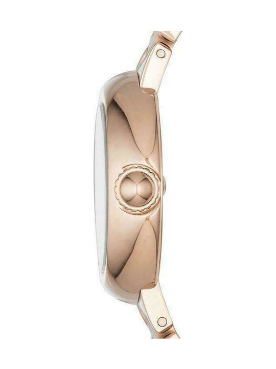 Marc Jacobs Courtney Rose Watch with Pink Gold Metal Bracelet