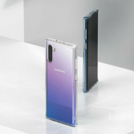 Ringke Fusion Back Cover Σιλικόνης Μαύρο (Galaxy Note 10)